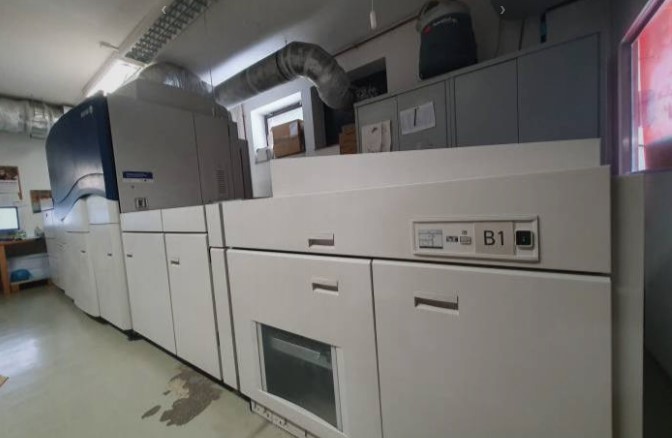 Used printing machinery